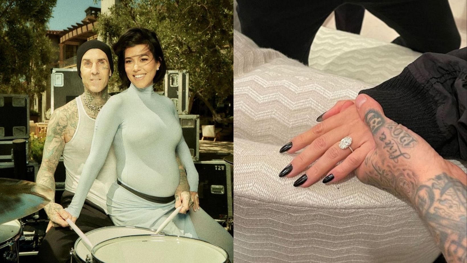 Kourtney Kardashian Engagement Ring​