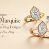 25 Stunning Dutch Marquise Engagement Ring Ideas