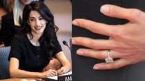 A Closer Look at Amal Clooney Engagement Ring