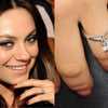 A Closer Look at the Mila Kunis Engagement Ring