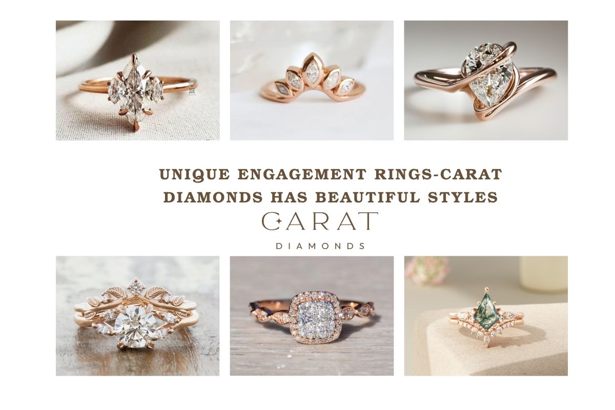 Unique Engagement Rings | Carat Diamonds has Beautiful Styles