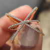 Buy wedding band with criss cross or custom designs, featuring moissanite and gold options.