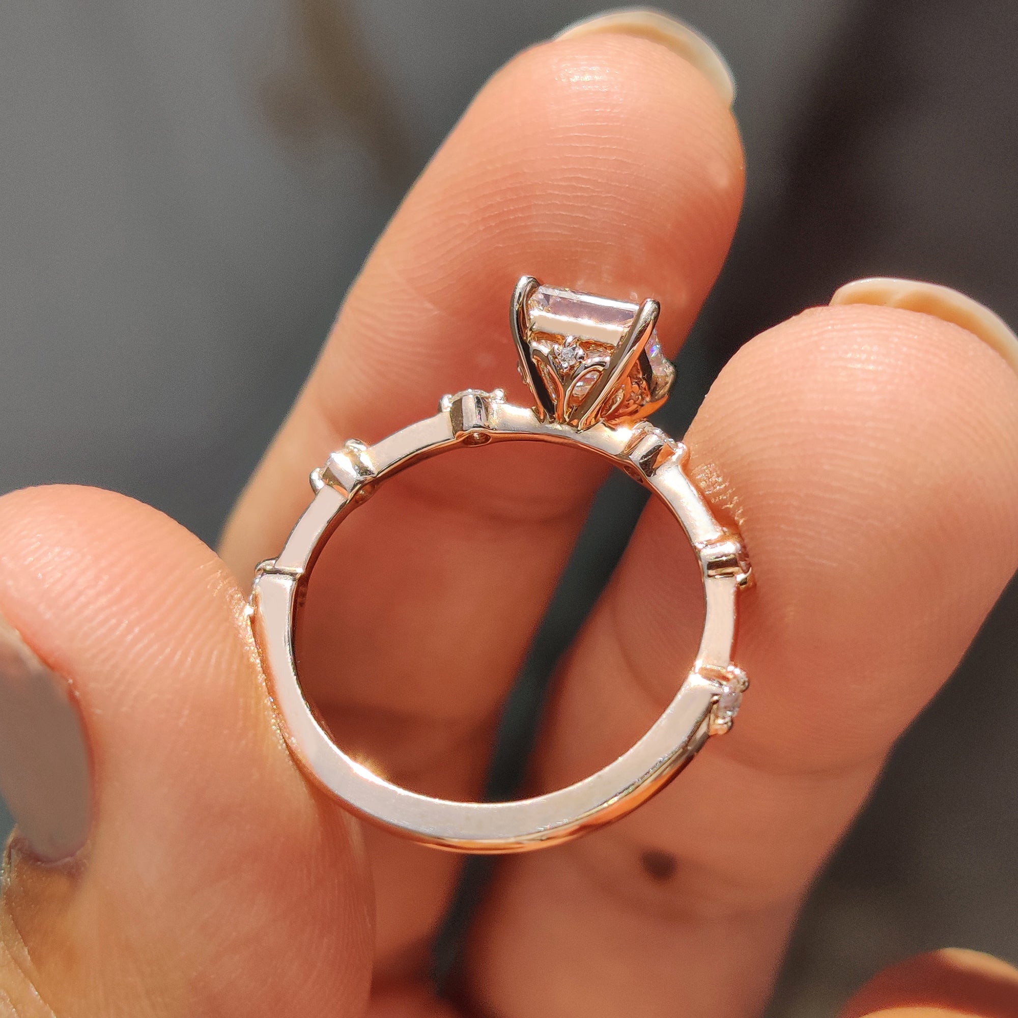Handmade Ring with exquisite craftsmanship and brilliant design.
