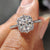 Asscher cut moissanite ring brings vintage beauty to life.
