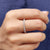 Half Eternity Band - Shared Prong