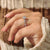 Share prong ring with a sleek, secure setting.
