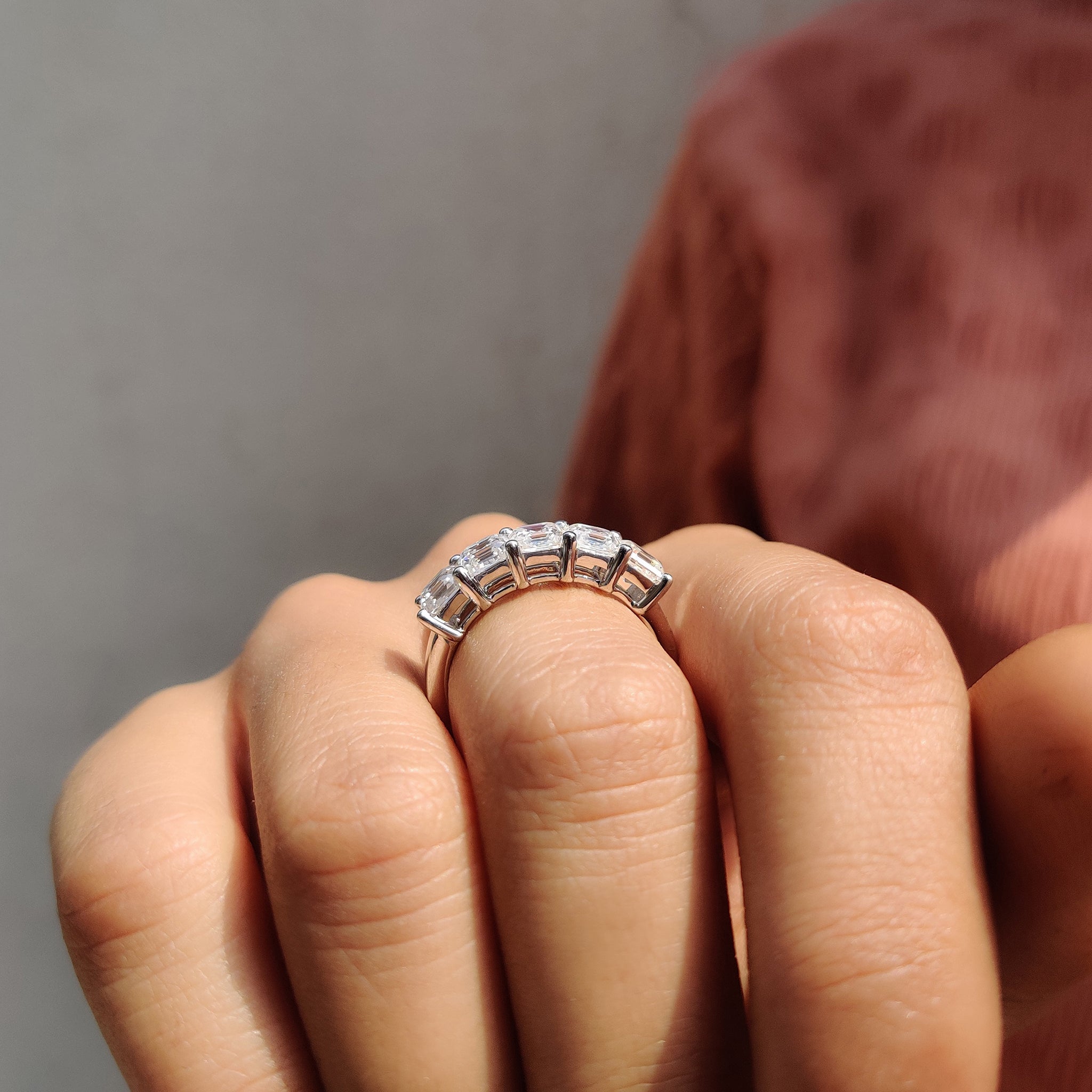 Handmade band crafted with care and attention.