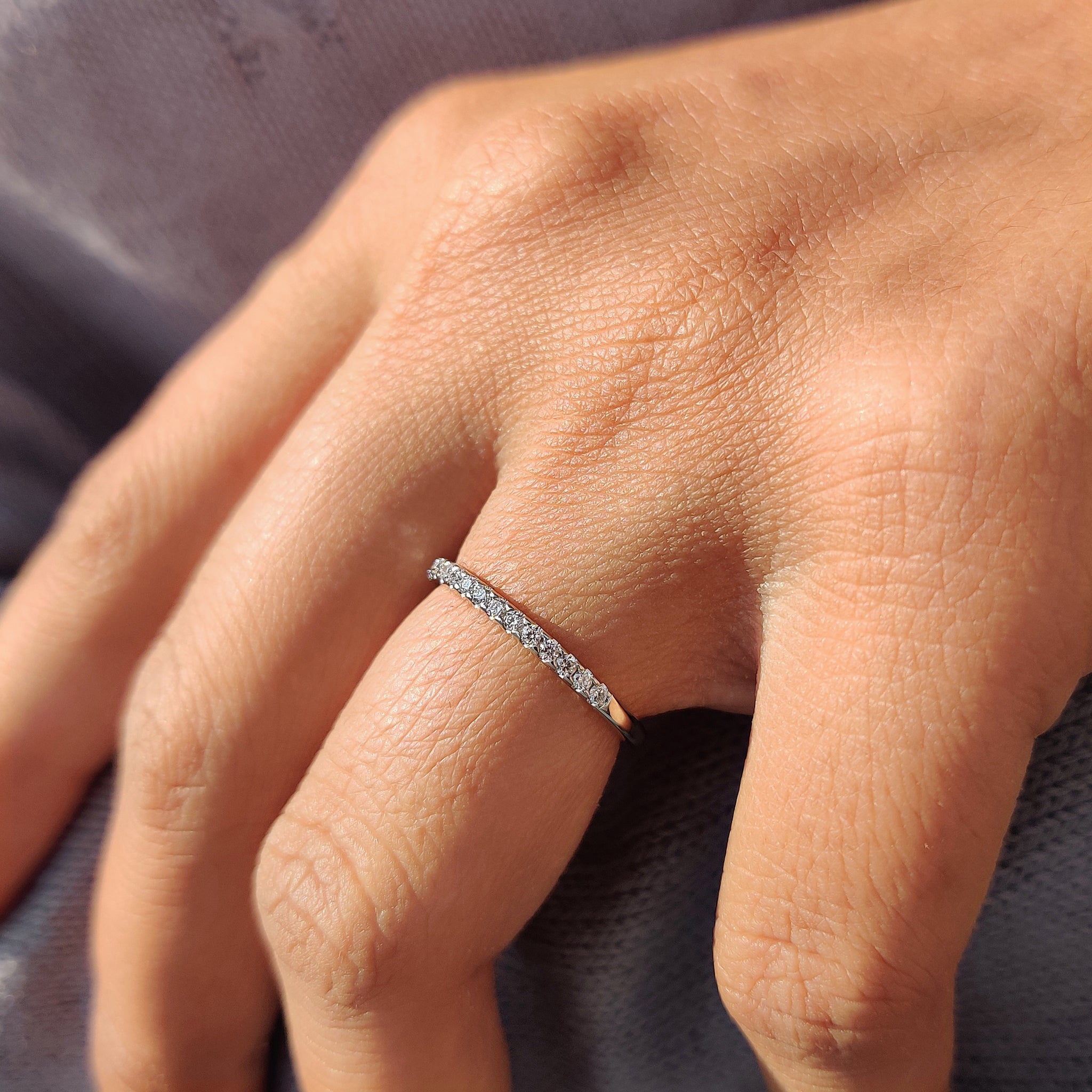 Custom wedding band designed for your unique style.
