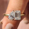 Lab-grown diamond ring with superior quality and eco-friendly appeal.

