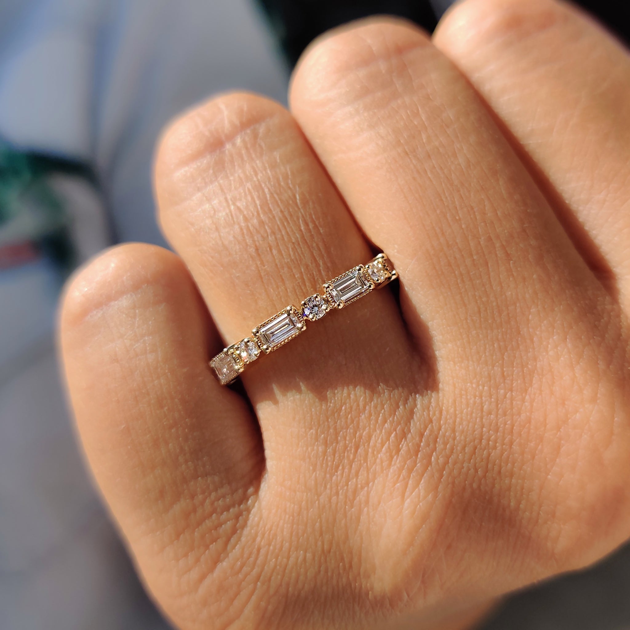 Buy wedding band for a perfect symbol of commitment.
