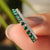 Emerald Wedding Band Lab Grown Diamond Full Eternity Wedding Band White Gold Wedding Band.
