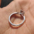 Solitaire Diamond Ring In Rose Gold
