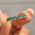 Zig zag wedding band featuring marquise and round diamonds.
