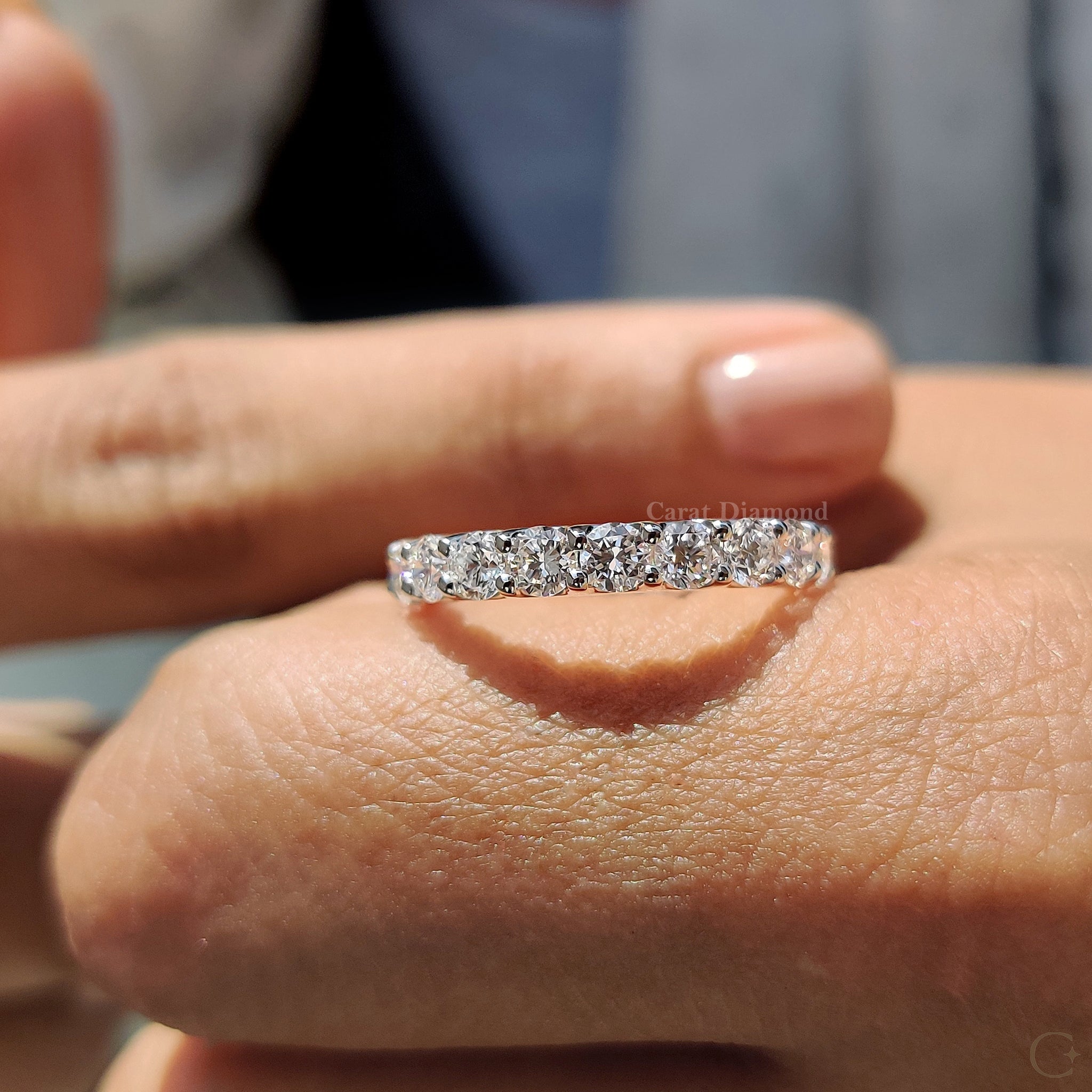 Handmade jewelry shown in close-up with precise detailing.