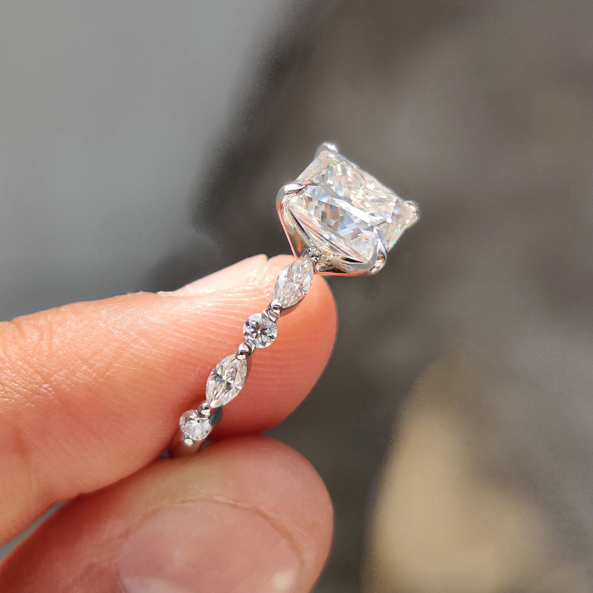 Buy engagement ring to mark your special day.
