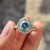 Round cut ring with timeless appeal.