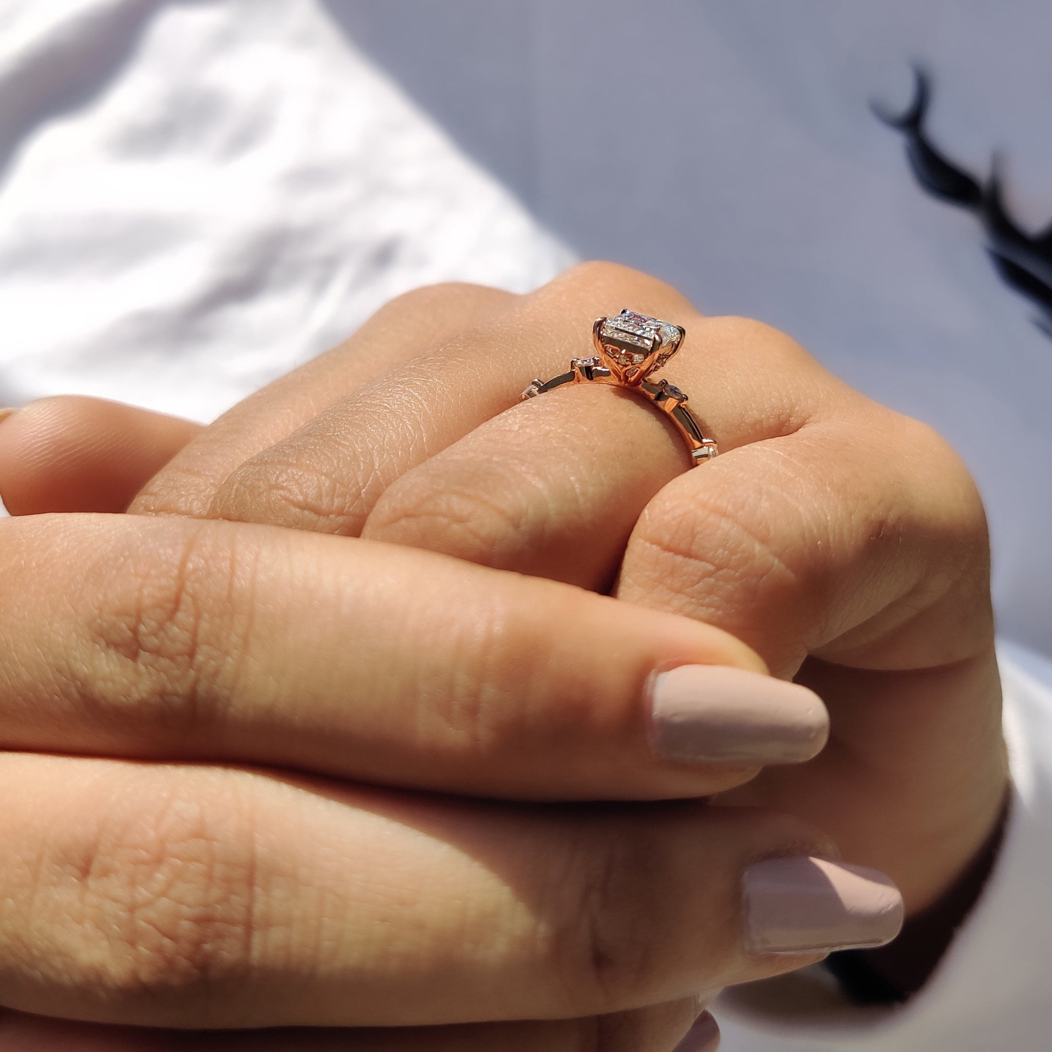 Lab Grown Diamond Ring crafted with precision and style.
