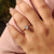 Yellow Gold Oval Diamond Engagement Ring