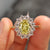 Oval cut engagement ring with elegant curves and shine.

