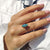 White gold ring that adds a touch of sophistication.
