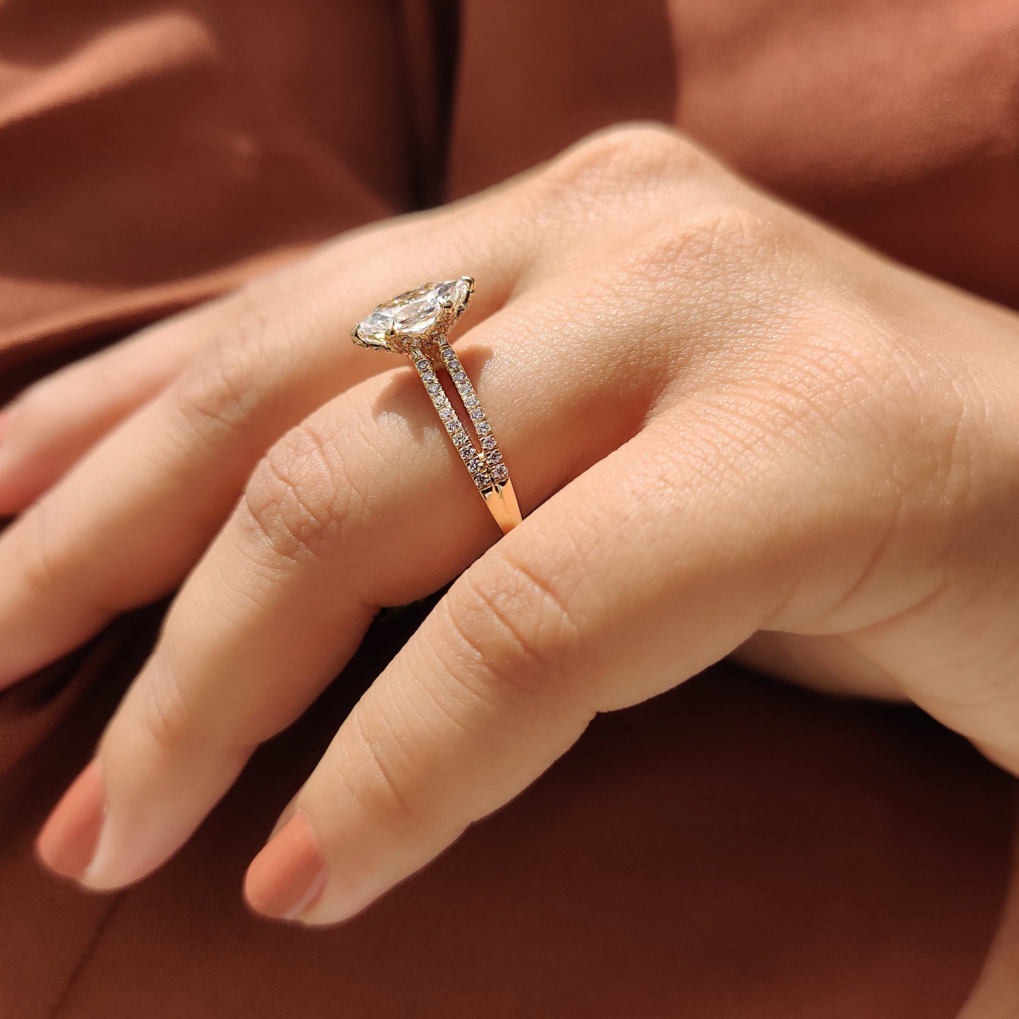 Buy engagement ring with diamond engagement ring style.