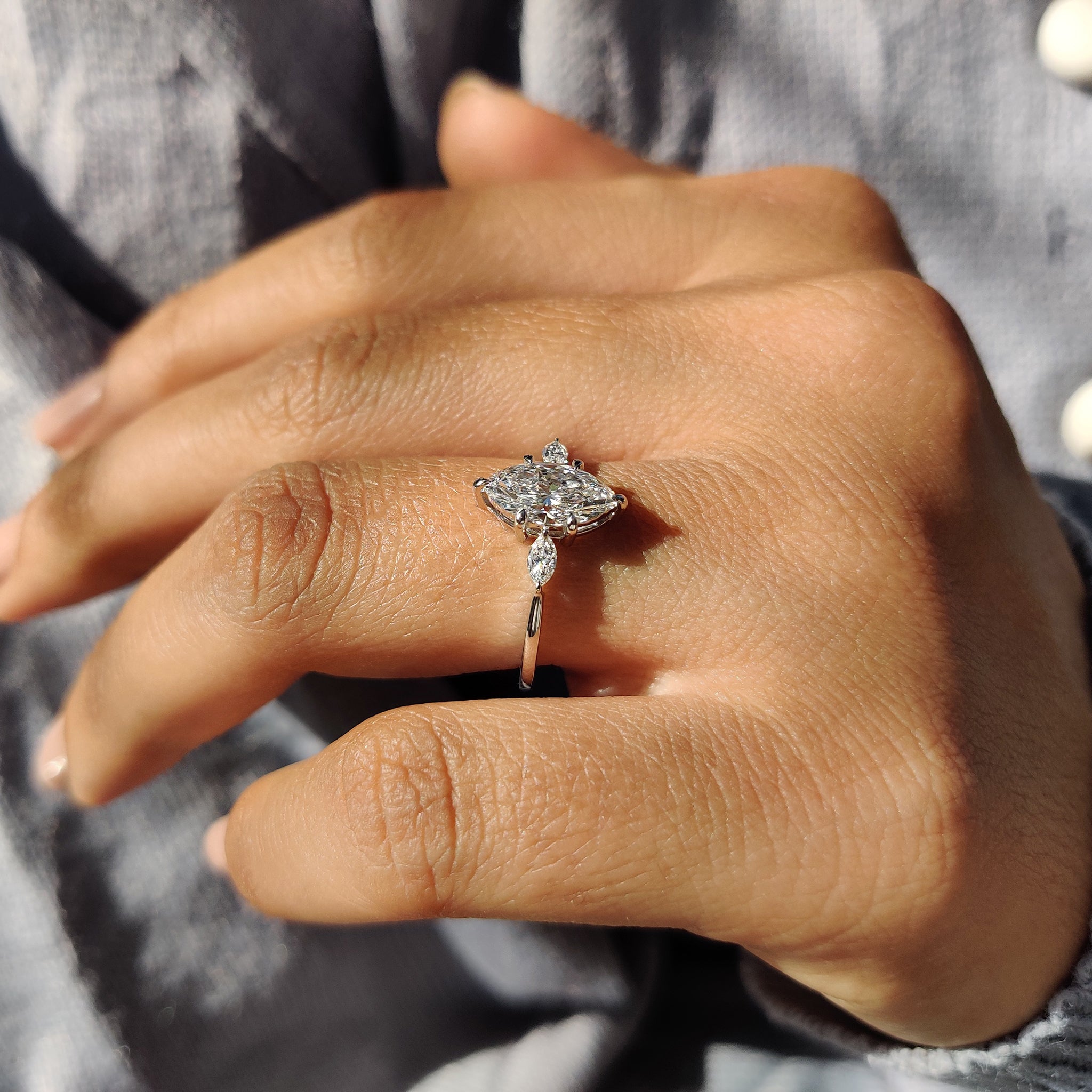Customize engagement ring to fit your personal style.
