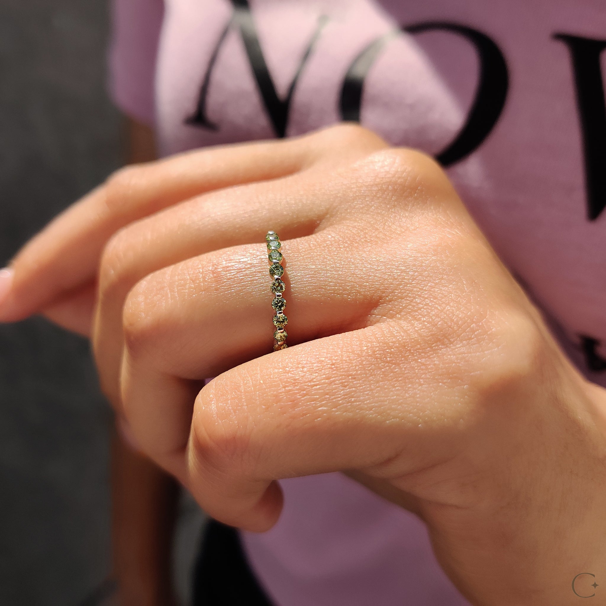 Lab Grown Diamond ring band offering luxury at great value.
