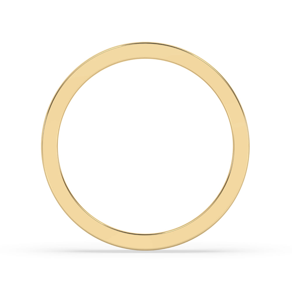 Exquisite channel set wedding band featuring lab grown diamonds in a sleek design.
