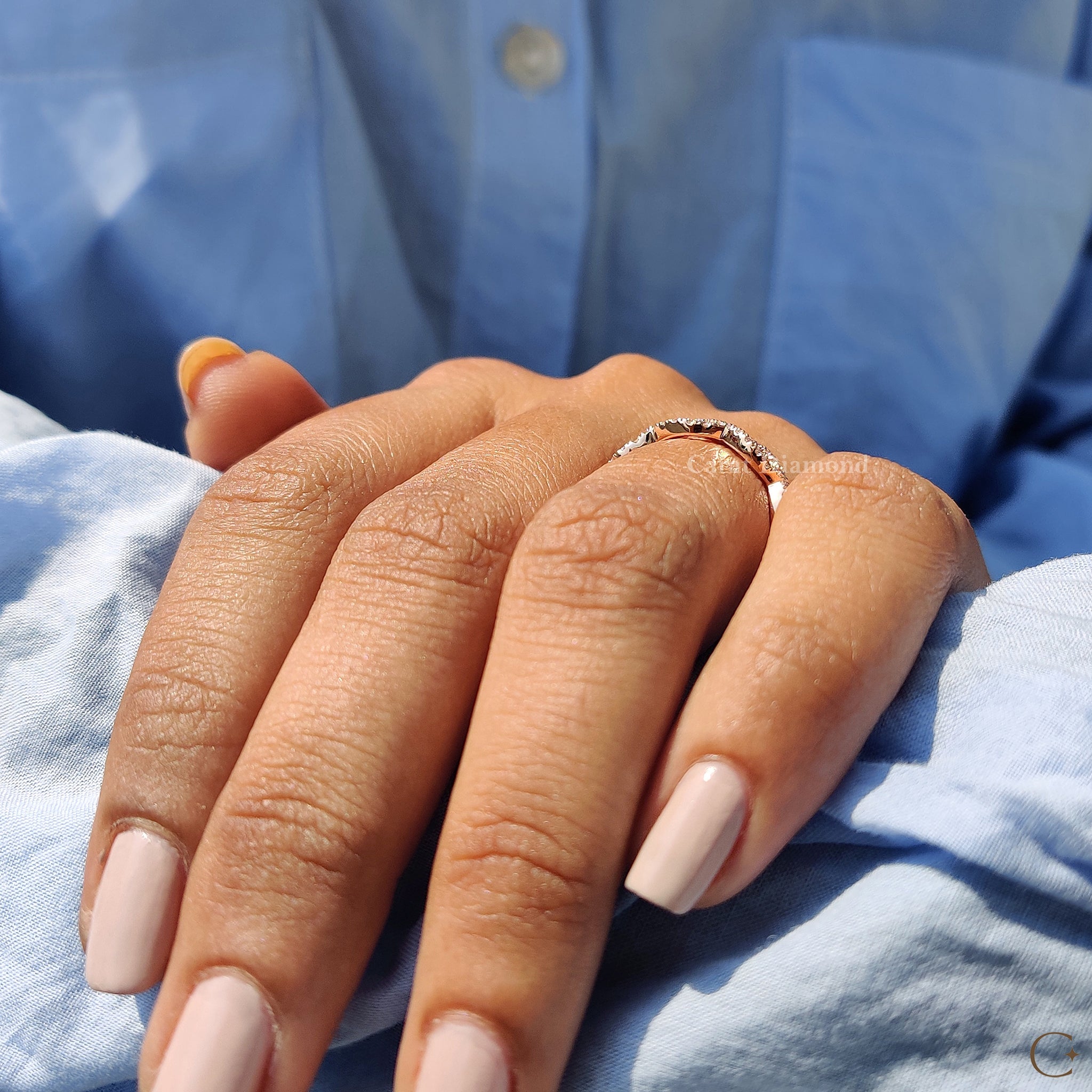 Handmade Band with meticulous craftsmanship and attention to detail, showcasing elegance.