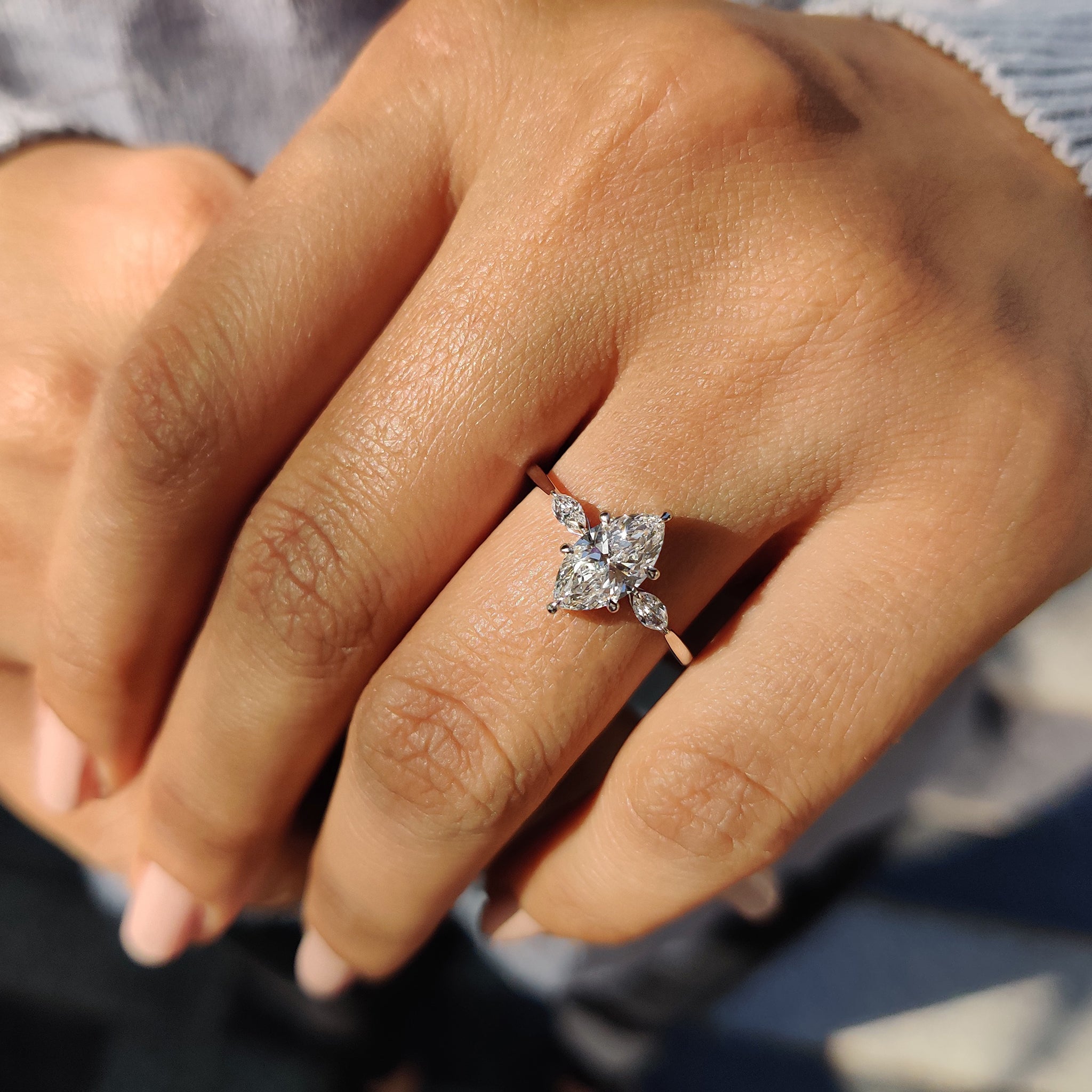 Buy engagement ring online with high-quality diamonds.
