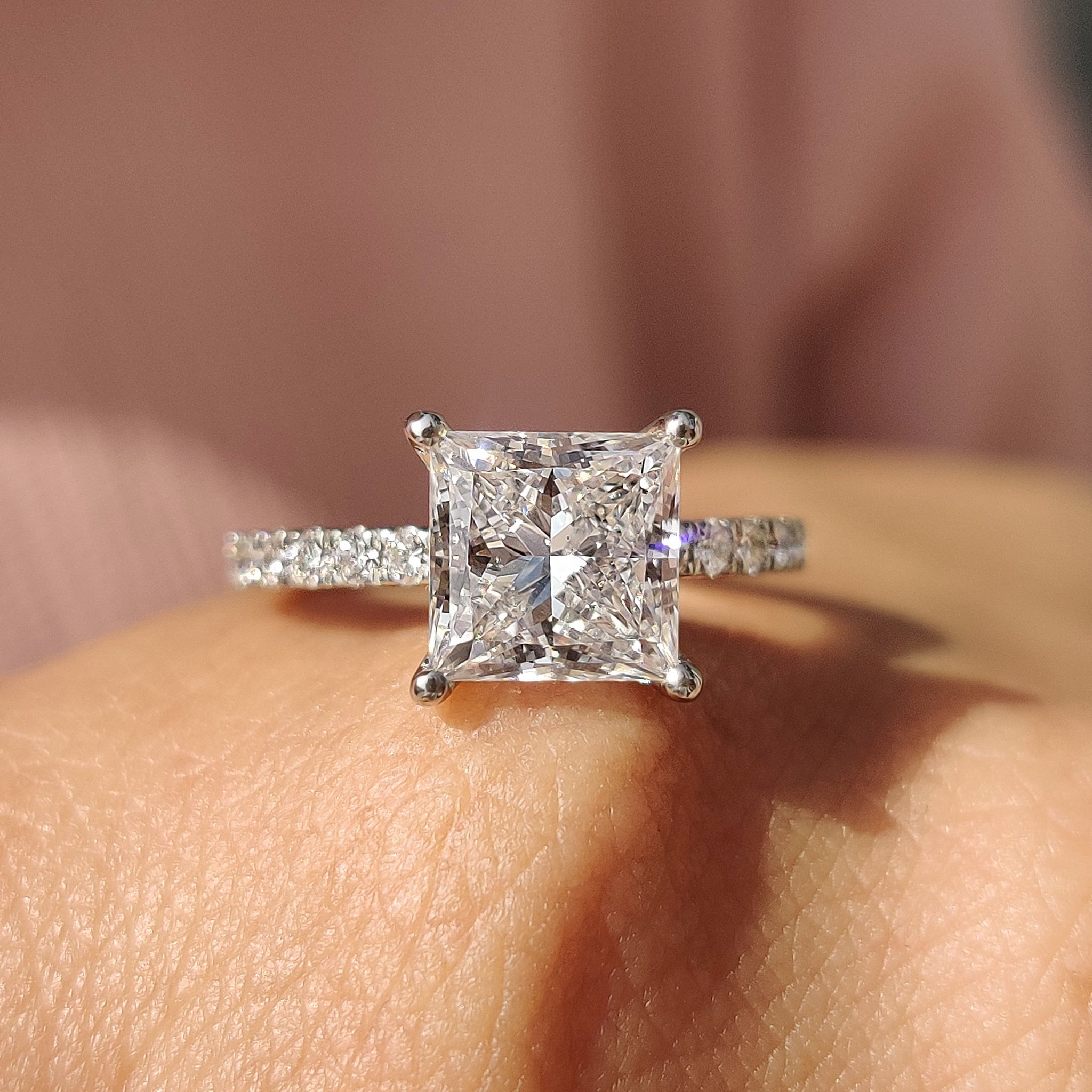 Custom engagement ring designed to reflect your style.
