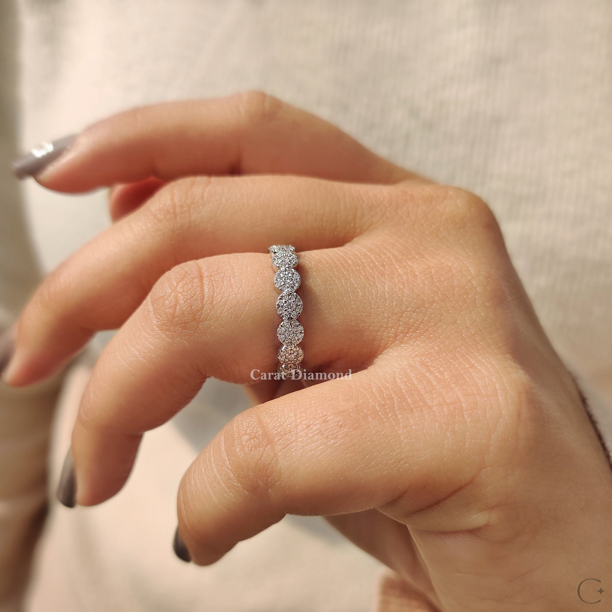 Carat Diamonds wedding band, a perfect choice for timeless love and beauty.