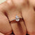 Pear Shaped Diamond Ring - Solitaire white Gold