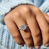 Carat Diamonds Ring built to suit modern couples and versatile styling.
