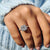 Carat Diamonds Ring built to suit modern couples and versatile styling.
