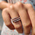 Spiral Ring - White Gold