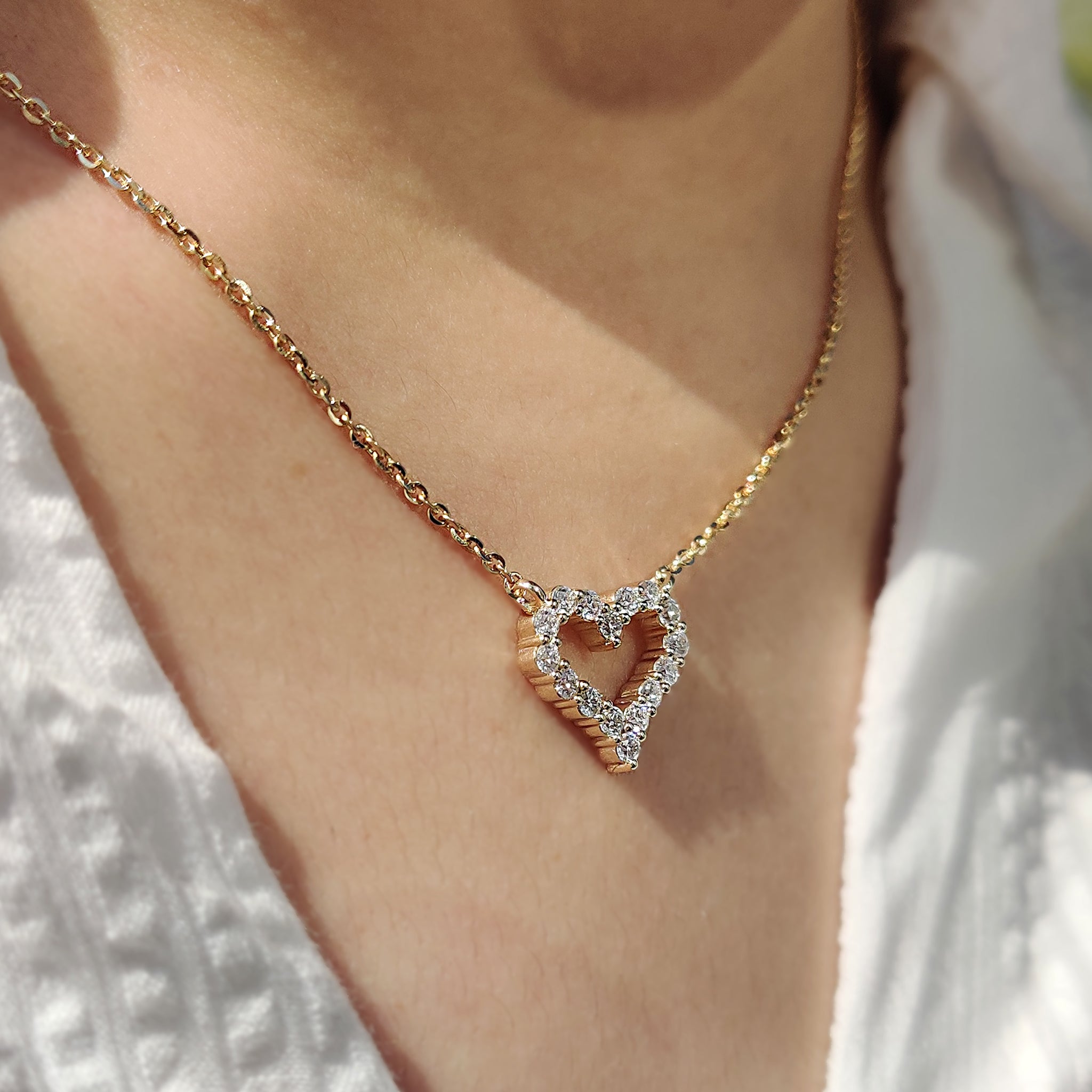 Handmade pendant crafted in yellow gold.
