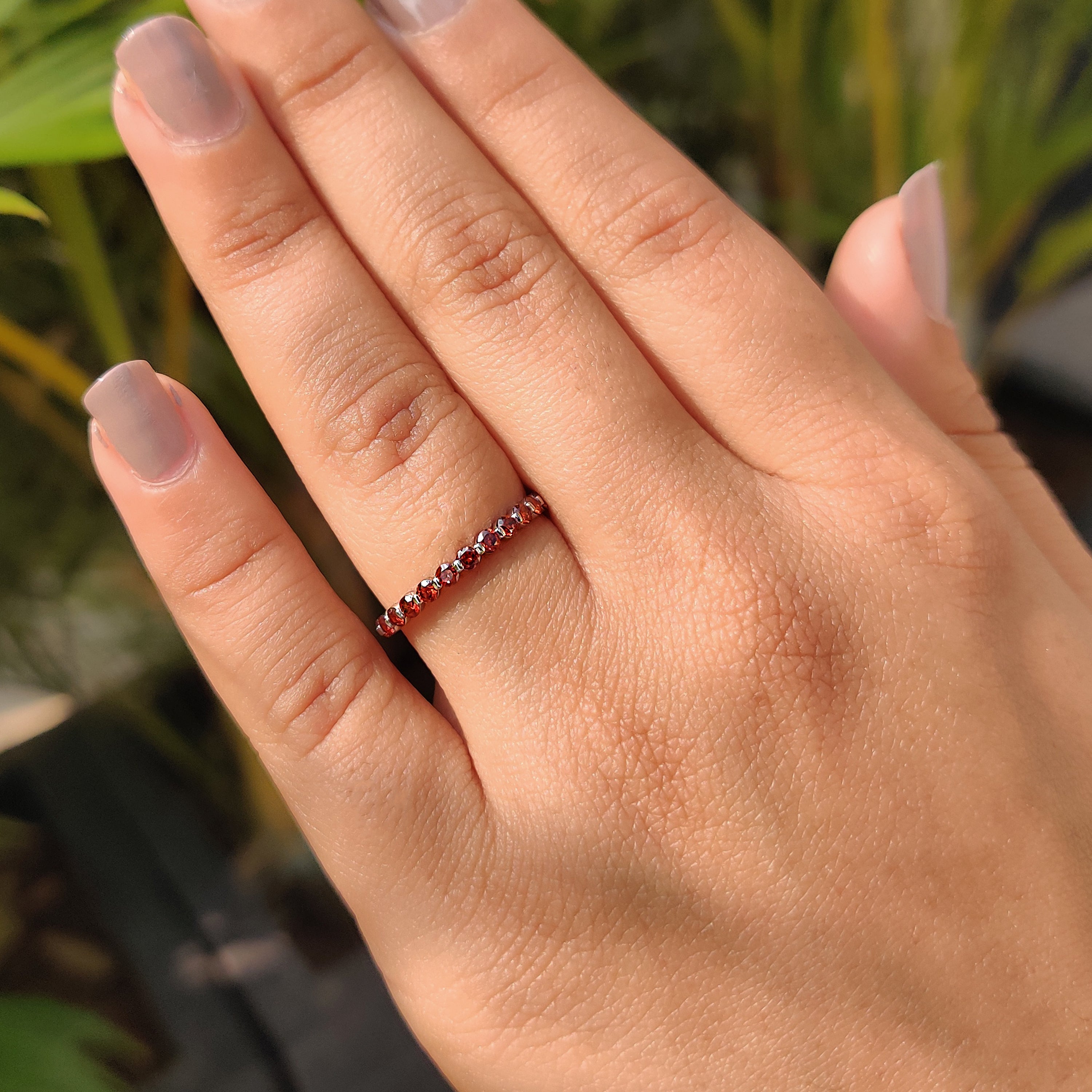 Lab diamond wedding band handcrafted with precision
