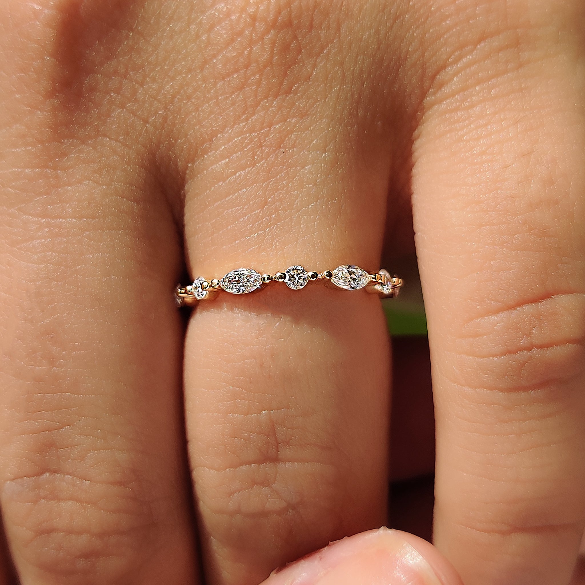 3/4 eternity band in carat diamonds band style.