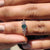 Cluster setting ring with sparkling stones