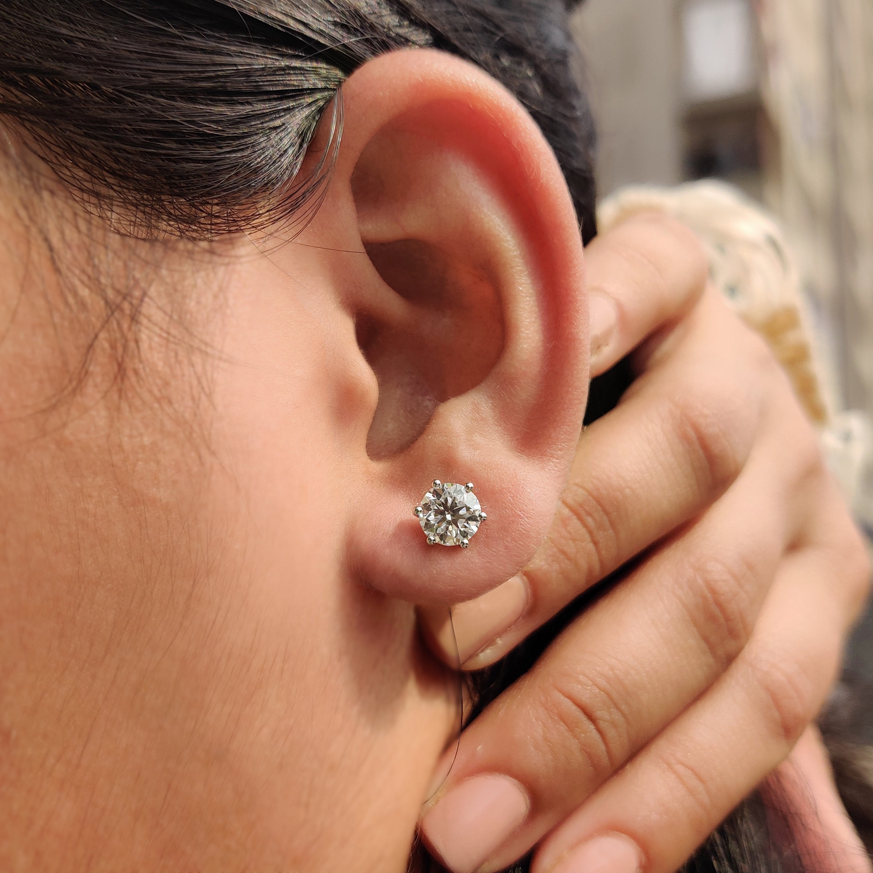 Simple earrings perfect for everyday wear.