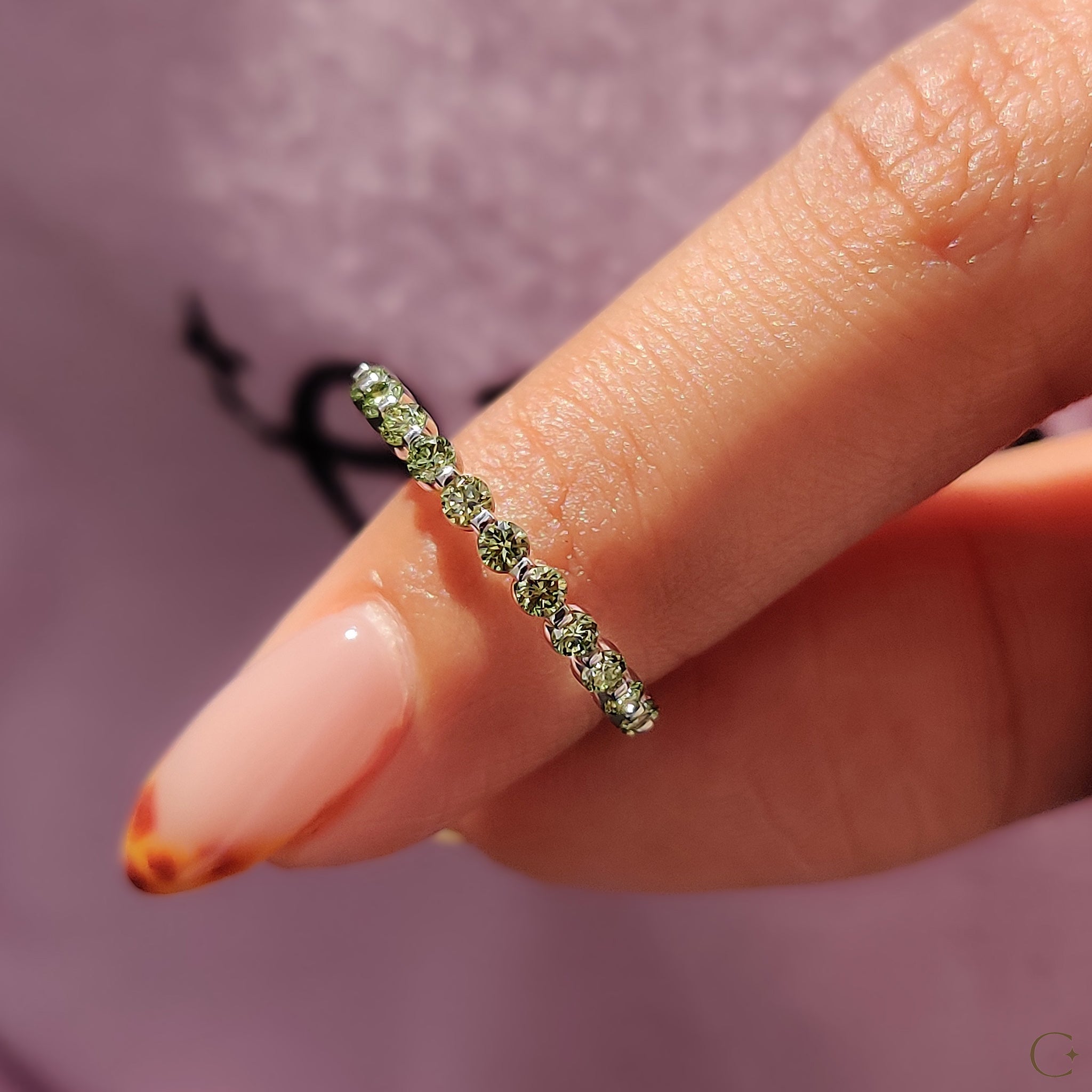 Handmade band crafted by skilled artisans for a true original.
