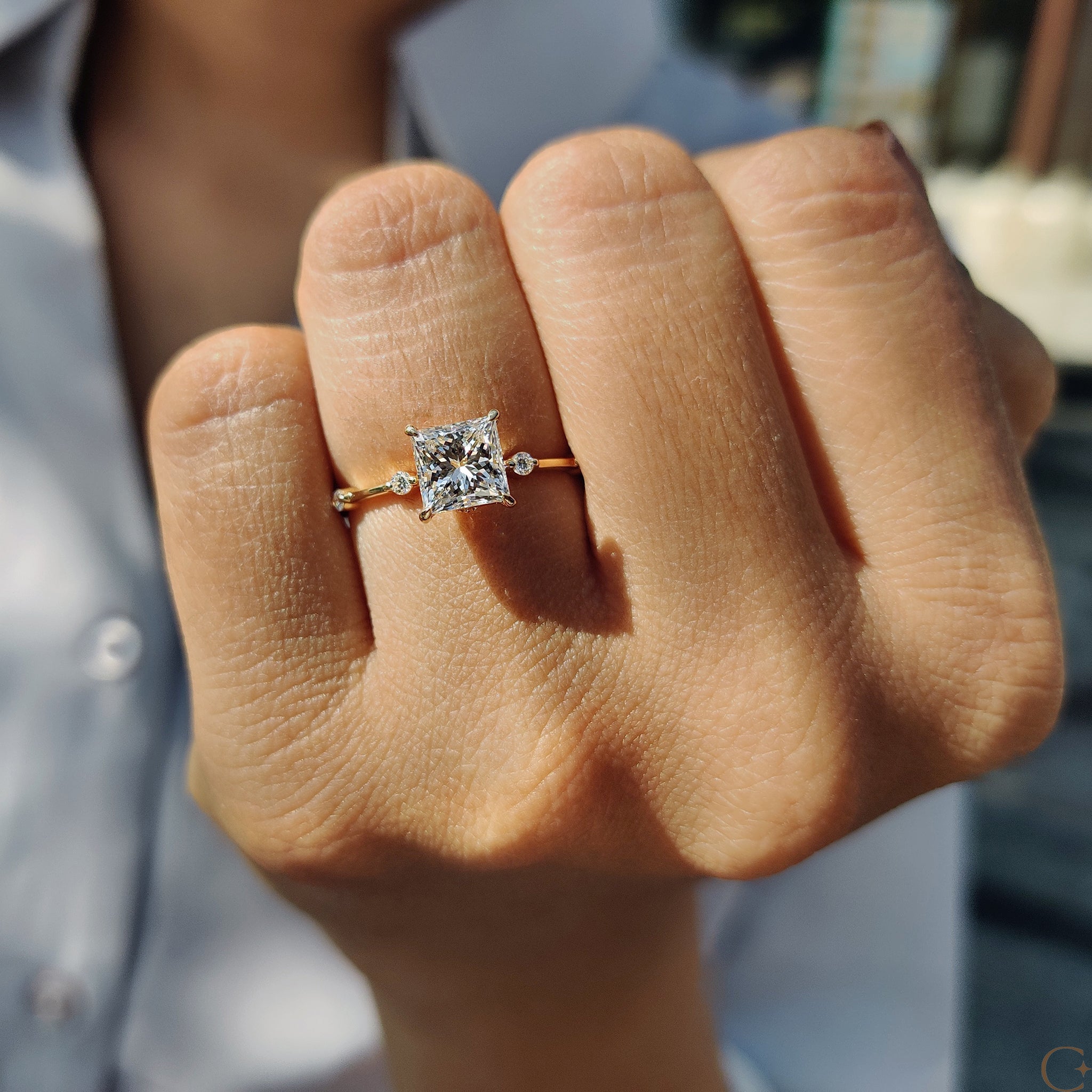 Lab Grown Diamond Ring crafted with precision and style.