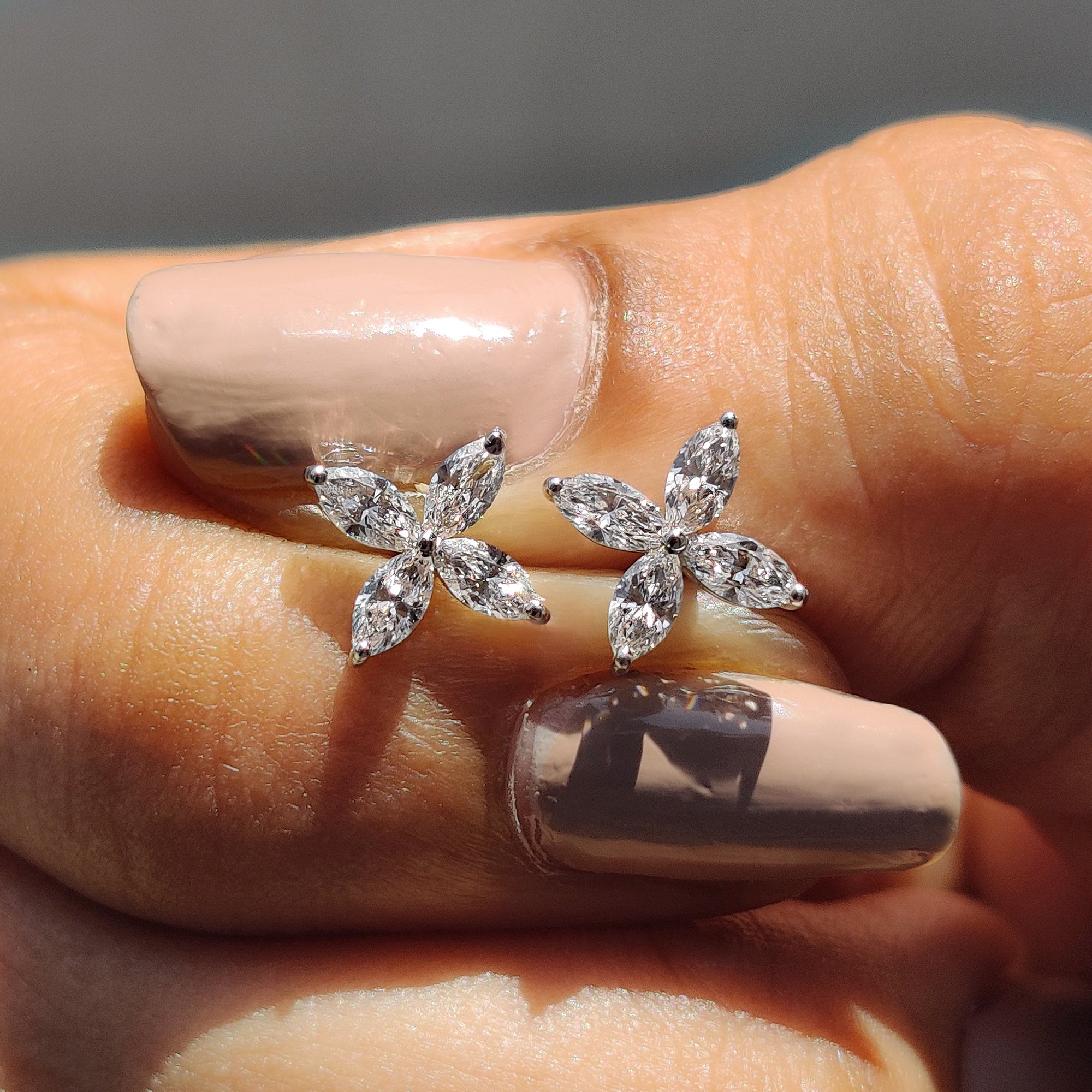 Handmade jewelry with sparkling lab grown diamonds.