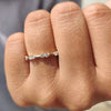Half Eternity Band - Yellow Gold
