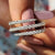 Carat diamonds band crafted with precision and elegance, perfect for weddings.