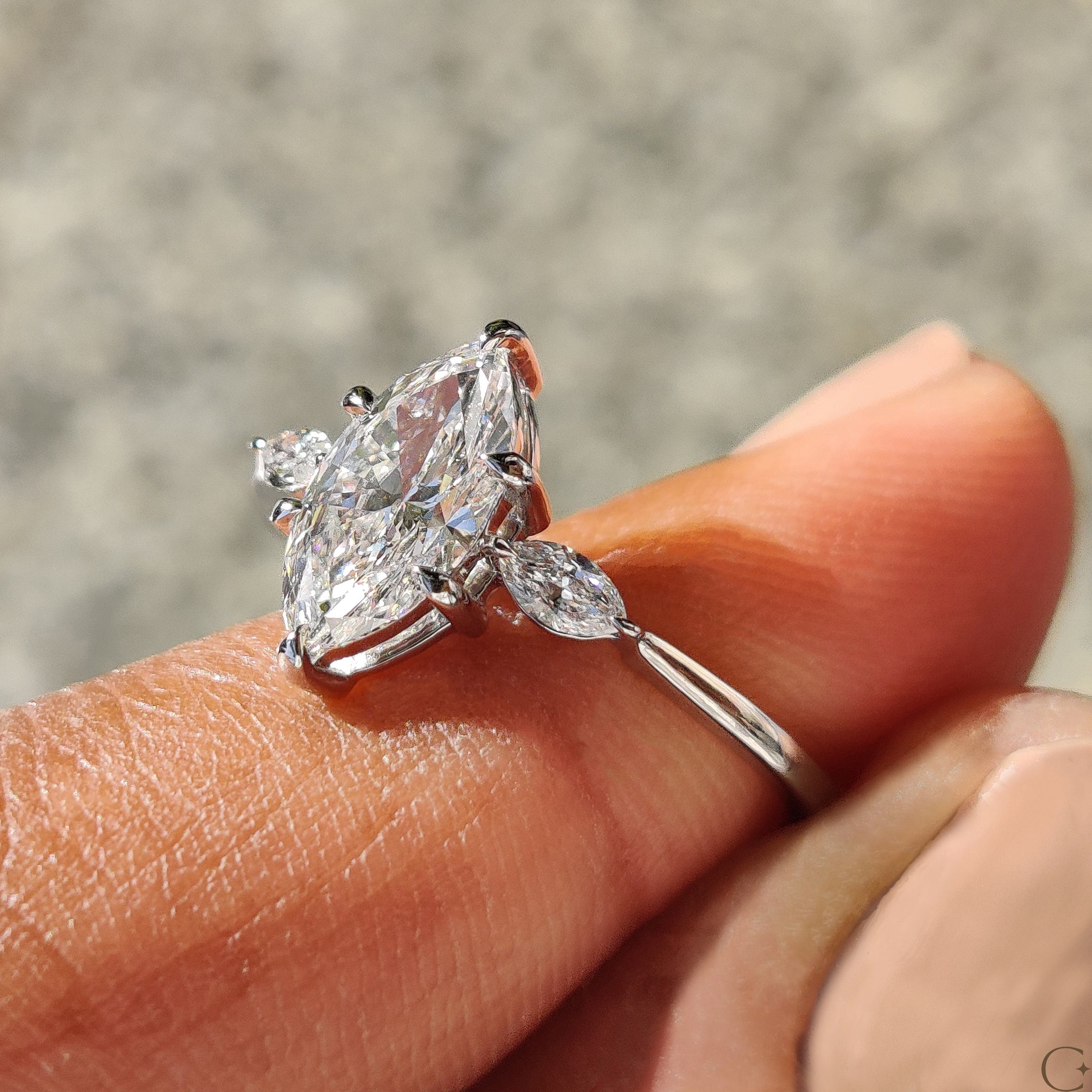 Customize engagement ring to fit your personal style.