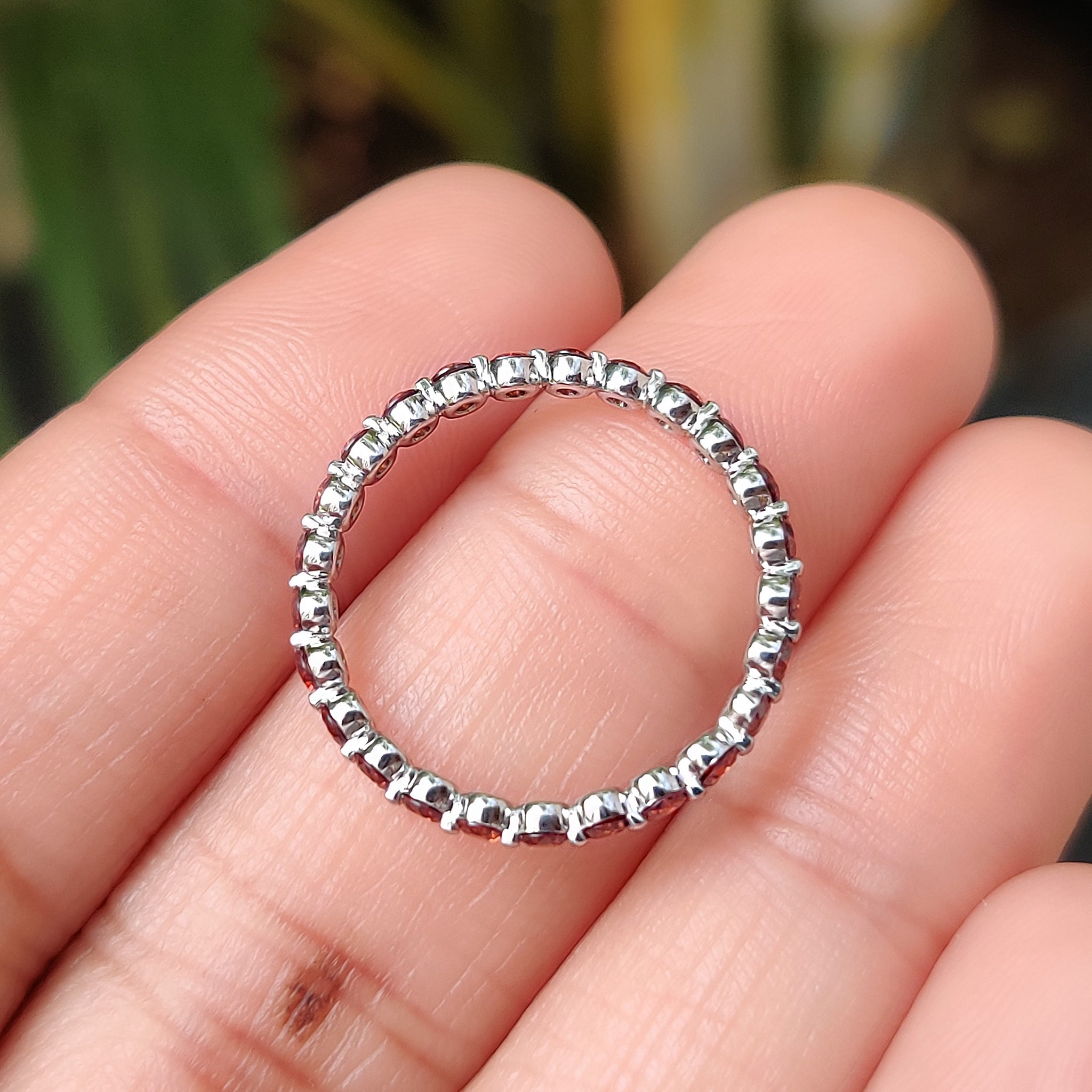 Handmade jewelry featuring ethical lab-created stones
