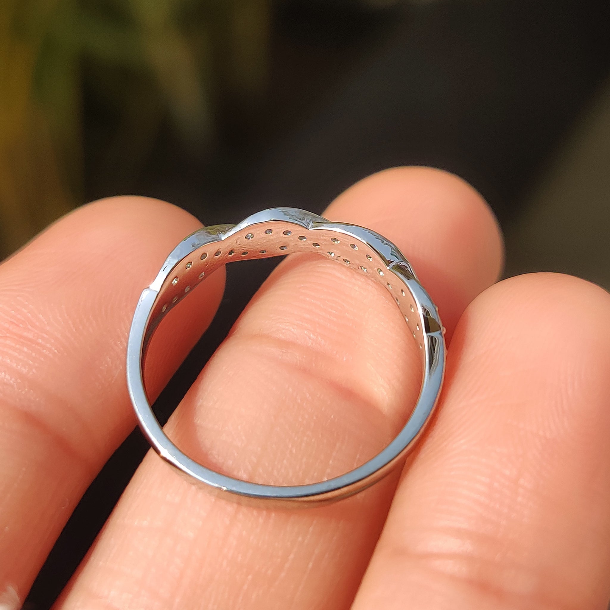Handmade jewelry band from Carat Diamonds.
