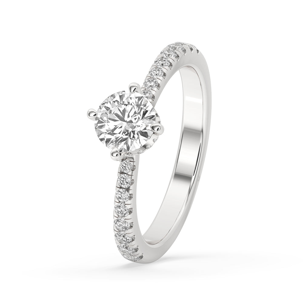 Pave Diamond Ring